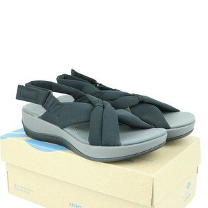 CLOUDSTEPPERS by Clarks ARLA BELLE Black Sandals